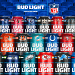 Bud Light unveils limited-edition NFL team cans for the 2025 season