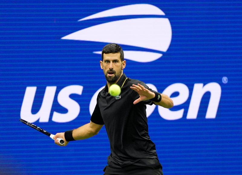 Djokovic tops No. 4 Fritz in four sets to reach 14th US Open semifinal