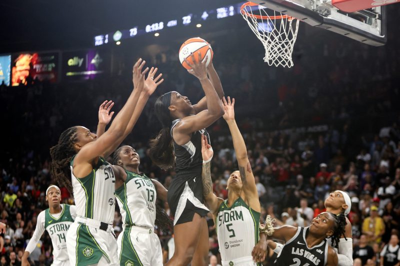 A’ja Wilson’s 38 pace Aces past Storm into WNBA semis: Highlights, score
