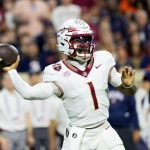 No. 8 Florida State stunned by unranked Virginia as fans storm field